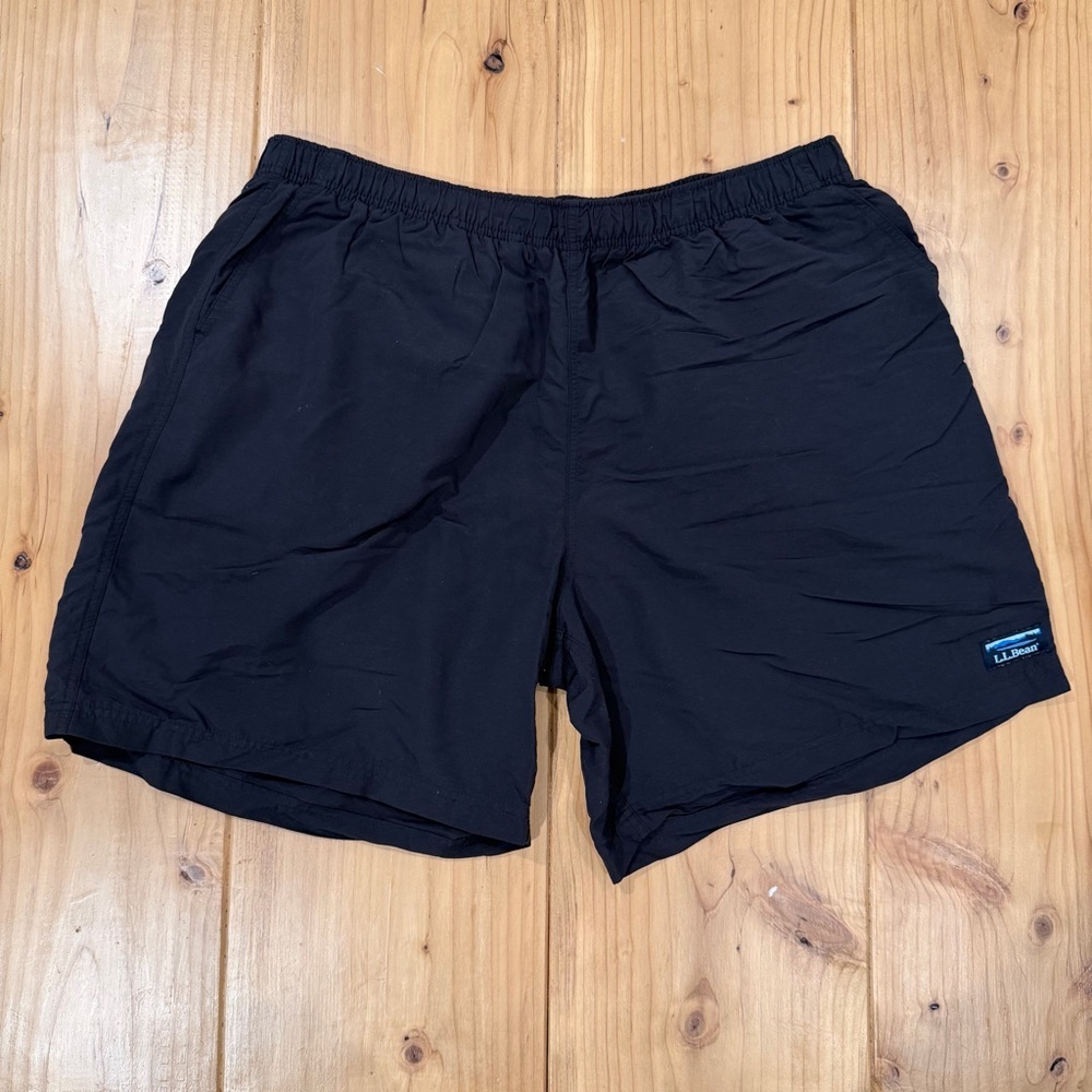 L.L. Bean Classic Black Shorts